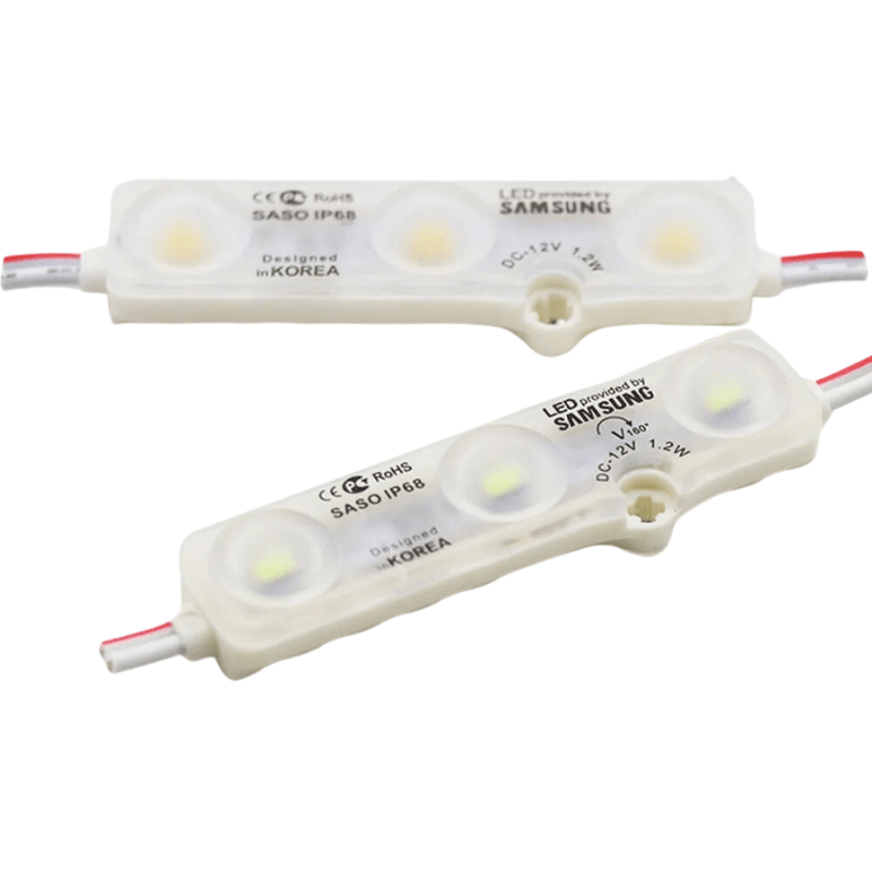 1 PZA Módulo de luz led 5730 3LED 12V IP68 1.5W 6500K - Wattko