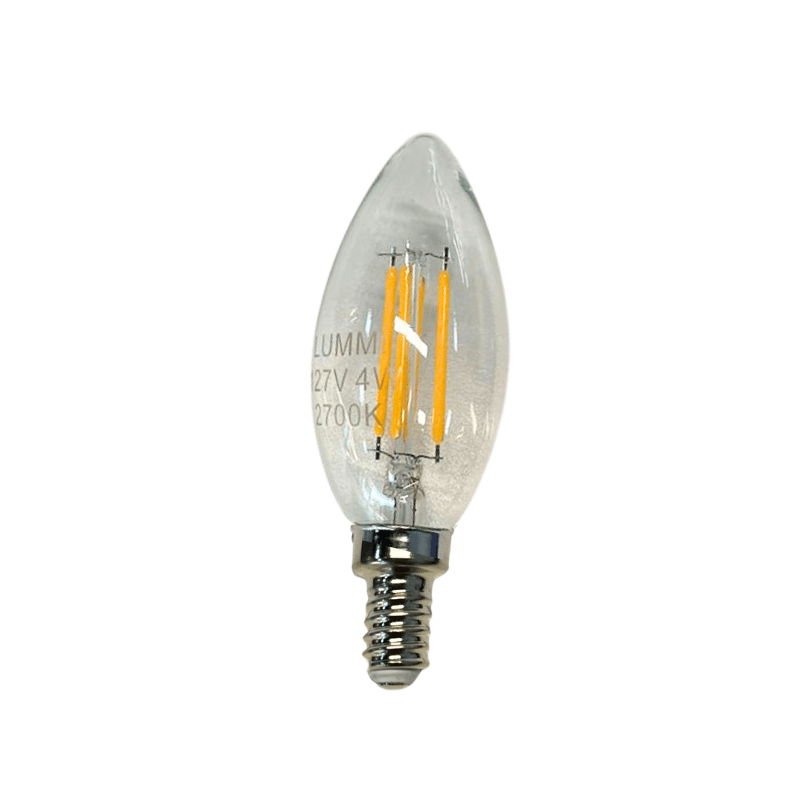 Foco Led Tipo Vela 3.6w Base E14 Alta Calidad - Wattko