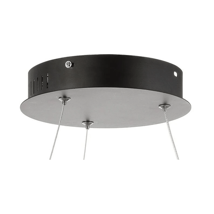 Lámpara Colgante LED Circular 1 Anillo 80 cm Luz Cálida Brillante Atenuable - Wattko