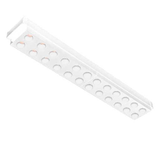 LUMINARIO DE LED PUNTUAL RECTANGULAR 10W - 48V IP20 BLANCO - Wattko