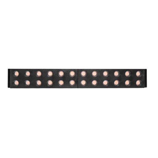 LUMINARIO DE LED PUNTUAL RECTANGULAR 10W - 48V IP20 NEGRO - Wattko