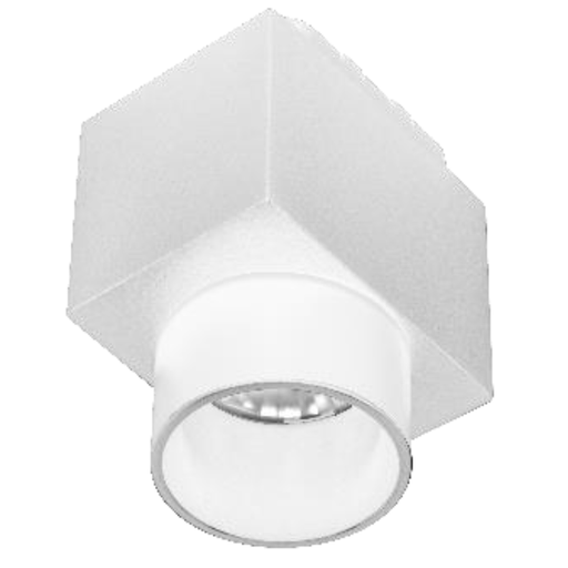 Luminario para mini riel magnético Led 6W sobreponer Blanco Cálido - Wattko