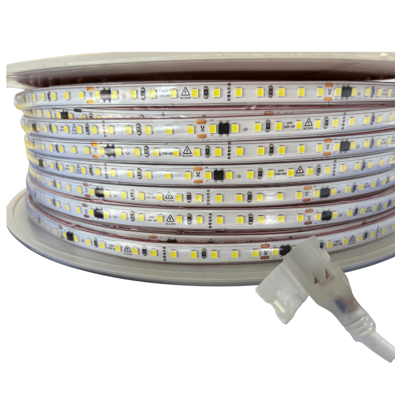 Metro De Manguera LED 2835 Sin Driver 110V 65K Blanco Frio - Wattko