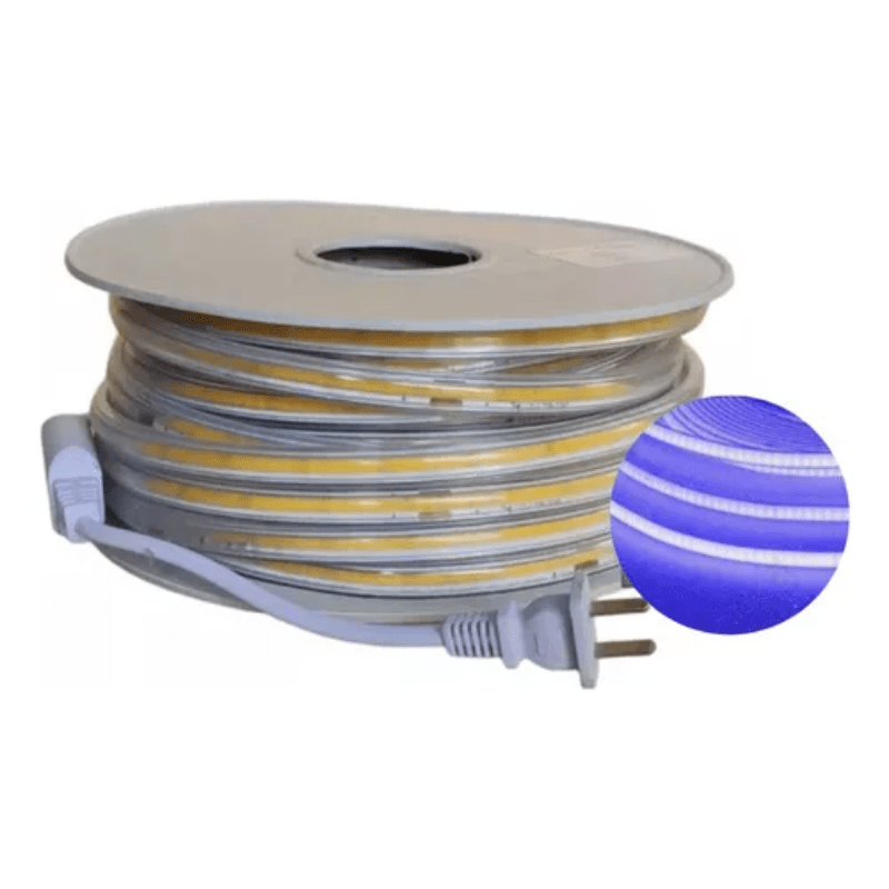 Metro Manguera COB LED Purpura 110V Resistente Al Agua - Wattko