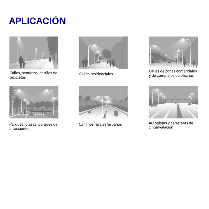 Suburbana Solar LED 60W Blanco Frío 57K Con Panel Independiente - Wattko