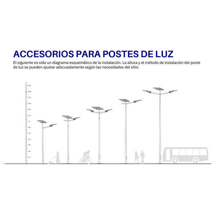 Suburbana Solar LED 60W Blanco Frío 57K Con Panel Independiente - Wattko