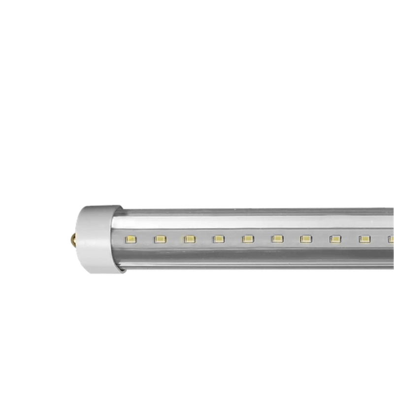 Tubo T8 Led Aluminio TU - SLM 48W 4,800 Lm 6500K Transparente FA8 IP20 - Wattko