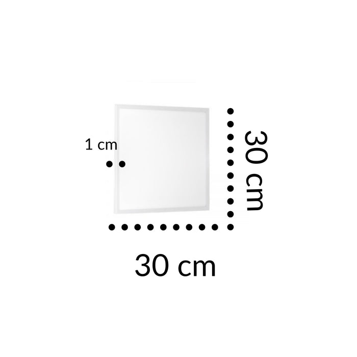 Panel LED 12W, 30 x 30 cm para plafón - Wattko