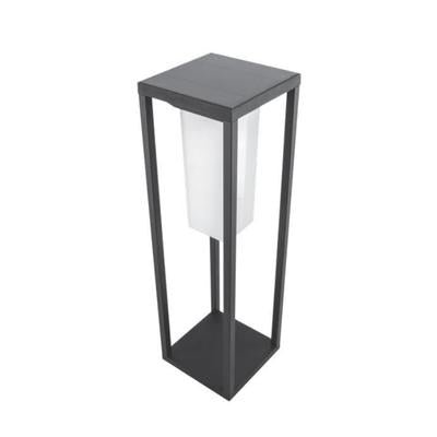 Poste Con Luz LED Solar 60 cm 6W Exterior  Tienda de Iluminación Online —  Wattko